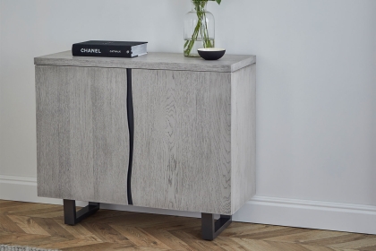 Brooklyn Grey Oak Small Sideboard Brooklyn Grey Oak Small Sideboard