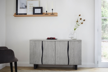 Brooklyn Grey Oak Large Sideboard Brooklyn Grey Oak Large Sideboard
