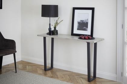 Brooklyn Grey Oak Console Table Brooklyn Grey Oak Console Table