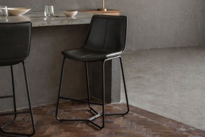 Gallery Direct Set of 2 Hawking Bar Stool in Charcoal