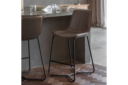Gallery Direct Set of 2 Hawking Bar Stool in Ember