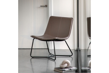 Gallery Direct Hawking Lounge Chair in Embar Gallery Direct Hawking Lounge Chair in Embar