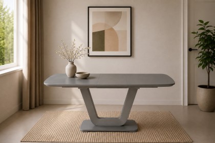 New Vida Living Lazzaro Small 120-160cm Extending Dining Table New Vida Living Lazzaro Small 120-160cm Extending Dining Table