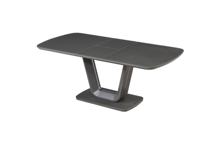 New Vida Living Lazzaro Gloss Extending 160-200cm Dining Table