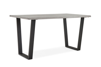 Brooklyn Grey Oak 140cm Fixed Dining Table Set & 4 George Chairs