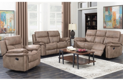 Richmond Fabric Recliner Chair in Sahara