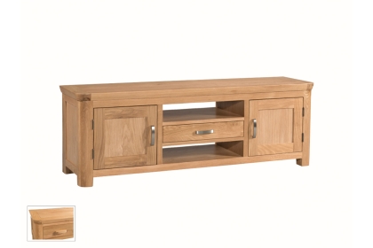Treviso Oak 145cm Wide TV Unit Treviso Oak 145cm Wide TV Unit