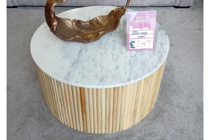 Ex-Display St Austell - Reed Mango Wood Coffee Table