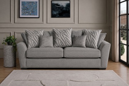 Fantasy 3 Seater Pillow Back Sofa