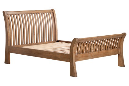 Bermuda Reclaimed Wood Slatted Bedframe