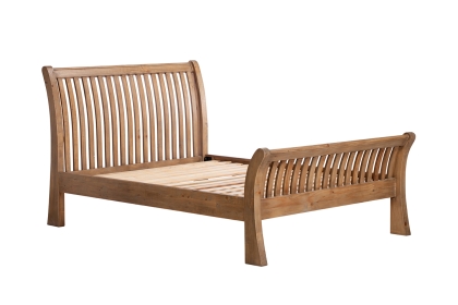 Bermuda Reclaimed Wood Slatted Bedframe