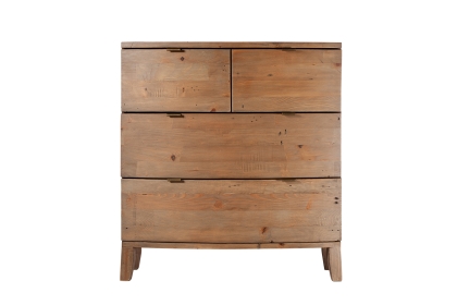 Bermuda Reclaimed Wood 4 Drawer Chest of Drawers