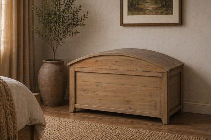 Bermuda Reclaimed Wood Blanket Box