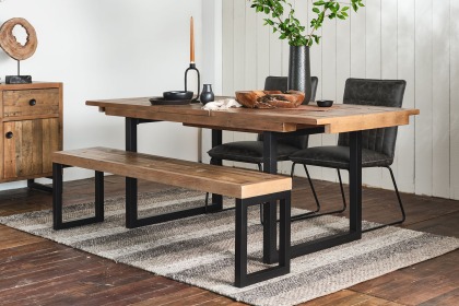 Nixon Reclaimed Wood 180cm-240cm Extending Dining Table