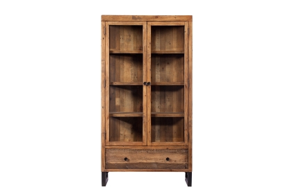 Grant Reclaimed Wood Display Cabinet