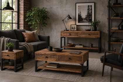 Nixon Reclaimed Wood Coffee Table
