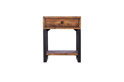 Nixon Reclaimed Wood Lamp Table Nixon Reclaimed Wood Lamp Table