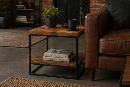 Soho Solid Oak Lamp Table