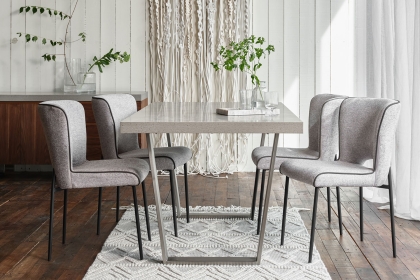 Petra Industrial 200cm Dining Table