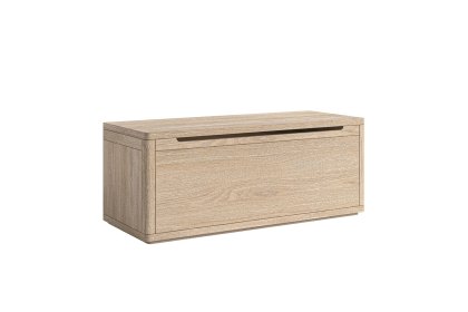 Portobello Oak Blanket Box