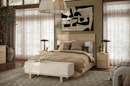 Portobello Oak Bedframe