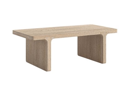 Portobello Oak Rectangular Coffee Table