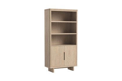Portobello Oak Display Cabinet