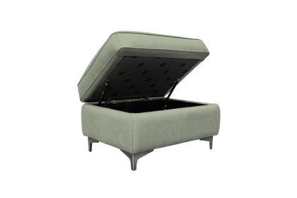 G Plan Monza Leather Storage Footstool G Plan Monza Leather Storage Footstool