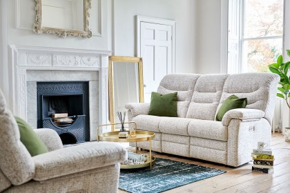 G Plan Ledbury Fabric 3 Seater Recliner Sofa
