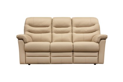 G Plan Ledbury Leather 3 Seater Recliner Sofa