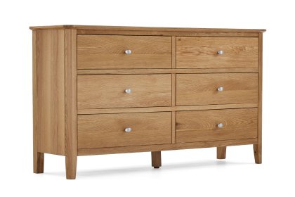 Bath Oak 3 over 3 Chest