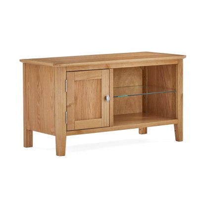Bath Oak Small TV Unit