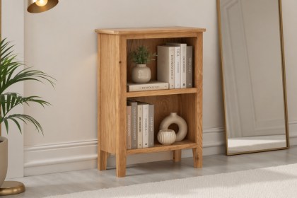 Bath Oak Small Bookcase