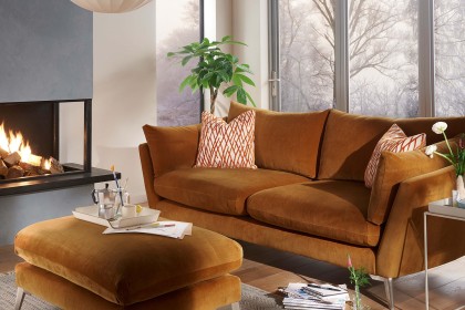 Ellis Fabric Extra Large 4 Seater Sofa