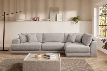Niki Fabric Large 5 Seater Corner Sofa Group