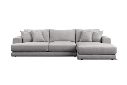 Niki Fabric Large 4 Seater Chaise Sofa