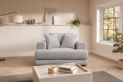 Niki Fabric Cuddler Snuggle Chair