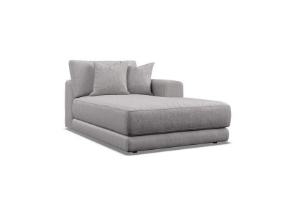 Niki Fabric 1 Arm Chaise Modular Sofa Unit (Part C)
