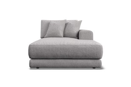 Niki Fabric 1 Arm Chaise Modular Sofa Unit (Part C)