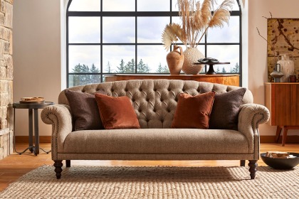 Tetrad Arbroath Harris Tweed 4 Seater Grand Sofa Tetrad Arbroath Harris Tweed 4 Seater Grand Sofa