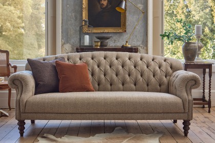Tetrad Arbroath Harris Tweed 3 Seater Midi Sofa Tetrad Arbroath Harris Tweed 3 Seater Midi Sofa