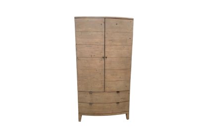 Bermuda Reclaimed Wood Large Double Wardrobe With Drawers Bermuda Reclaimed Wood Large Double Wardrobe With Drawers