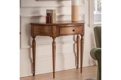 Gallery Direct Highgrove Demi Lune Table