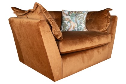 Sumatra FeatherFlex Snuggler Love Chair Sumatra FeatherFlex Snuggler Love Chair