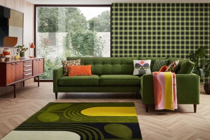 Orla Kiely Ebben Sofa - Corner Group Orla Kiely Ebben Sofa - Corner Group