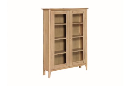 Cotswold Oak Glazed Display Cabinet