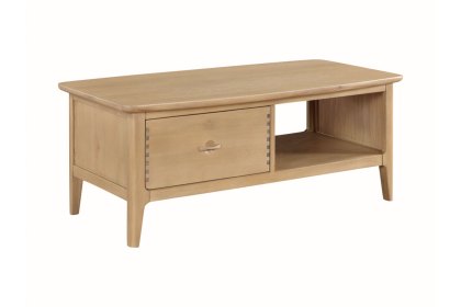 Cotswold Oak Coffee Table with Drawer