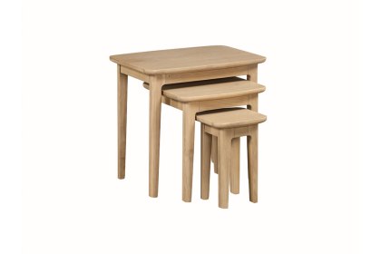Cotswold Oak Nest of 3 Tables