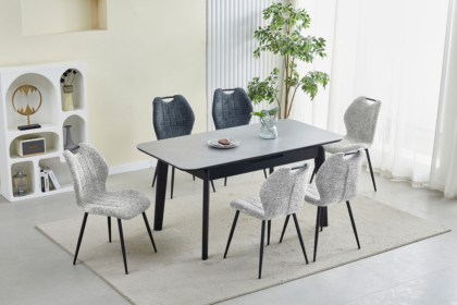 Turin Dining Chair in Dark Grey Turin Dining Chair in Dark Grey