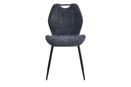 Turin Dining Chair in Dark Grey